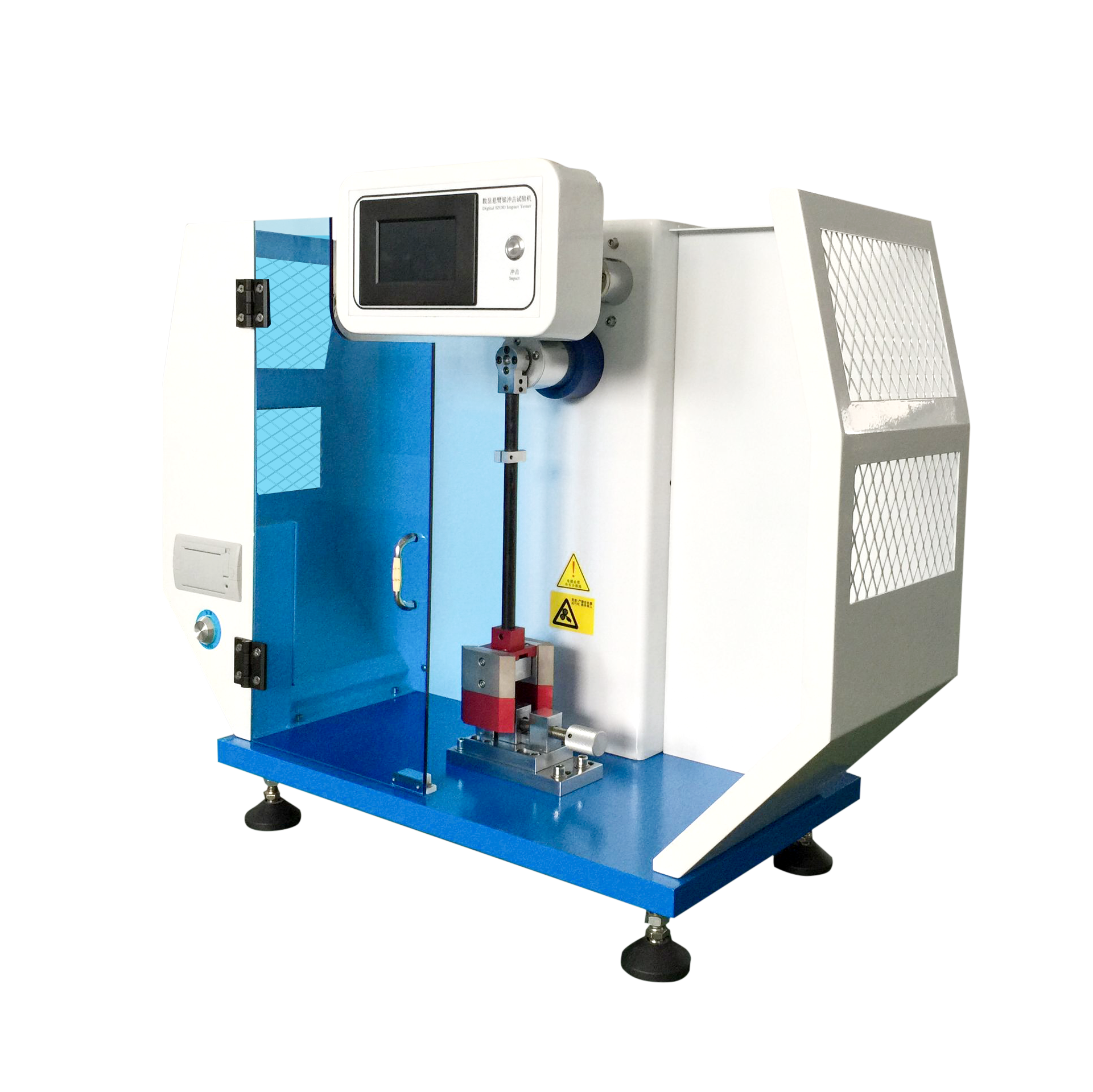 Digital cantilever impact tester