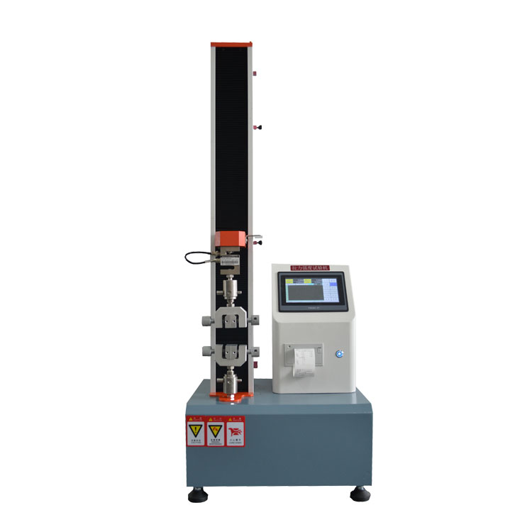 Electronic single column touch tensile testing machine